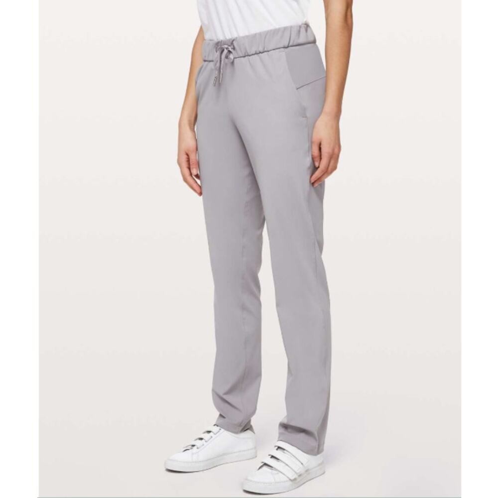 Lululemon‎ Women's On the Fly Pant Full Length" Silverscreen Panyts Size 0